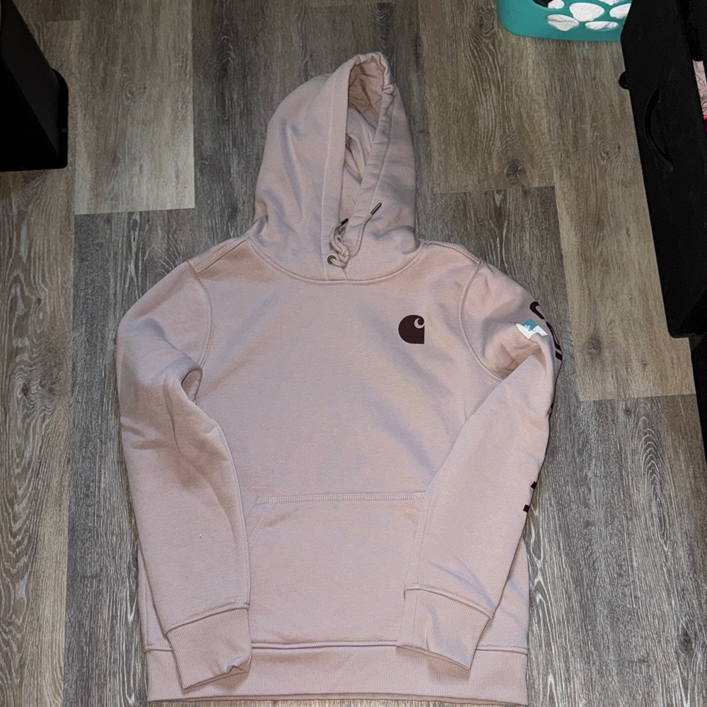 Carhartt Women's Light Pink Hoodie